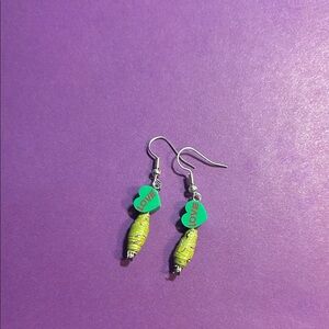 Colorful Love Charm Earrings